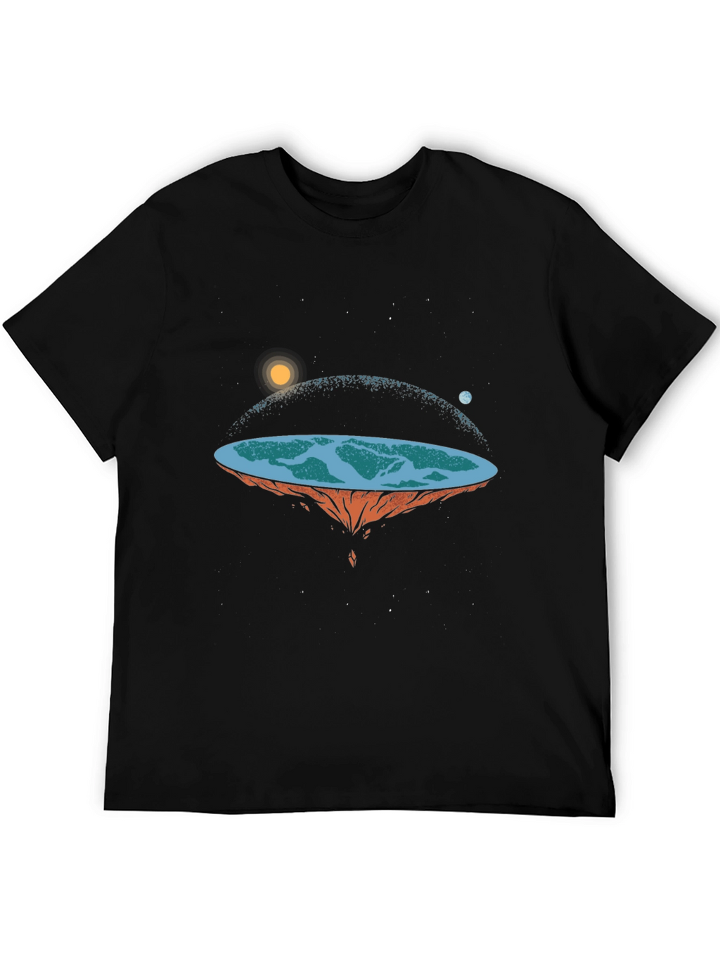 Flat Earth Graphic Tee