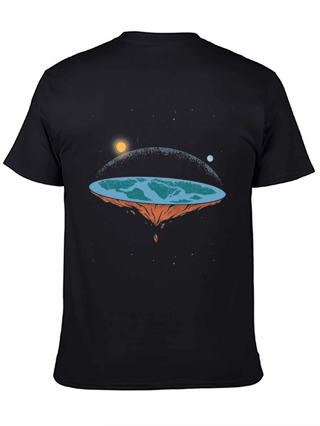 Flat Earth Graphic Tee