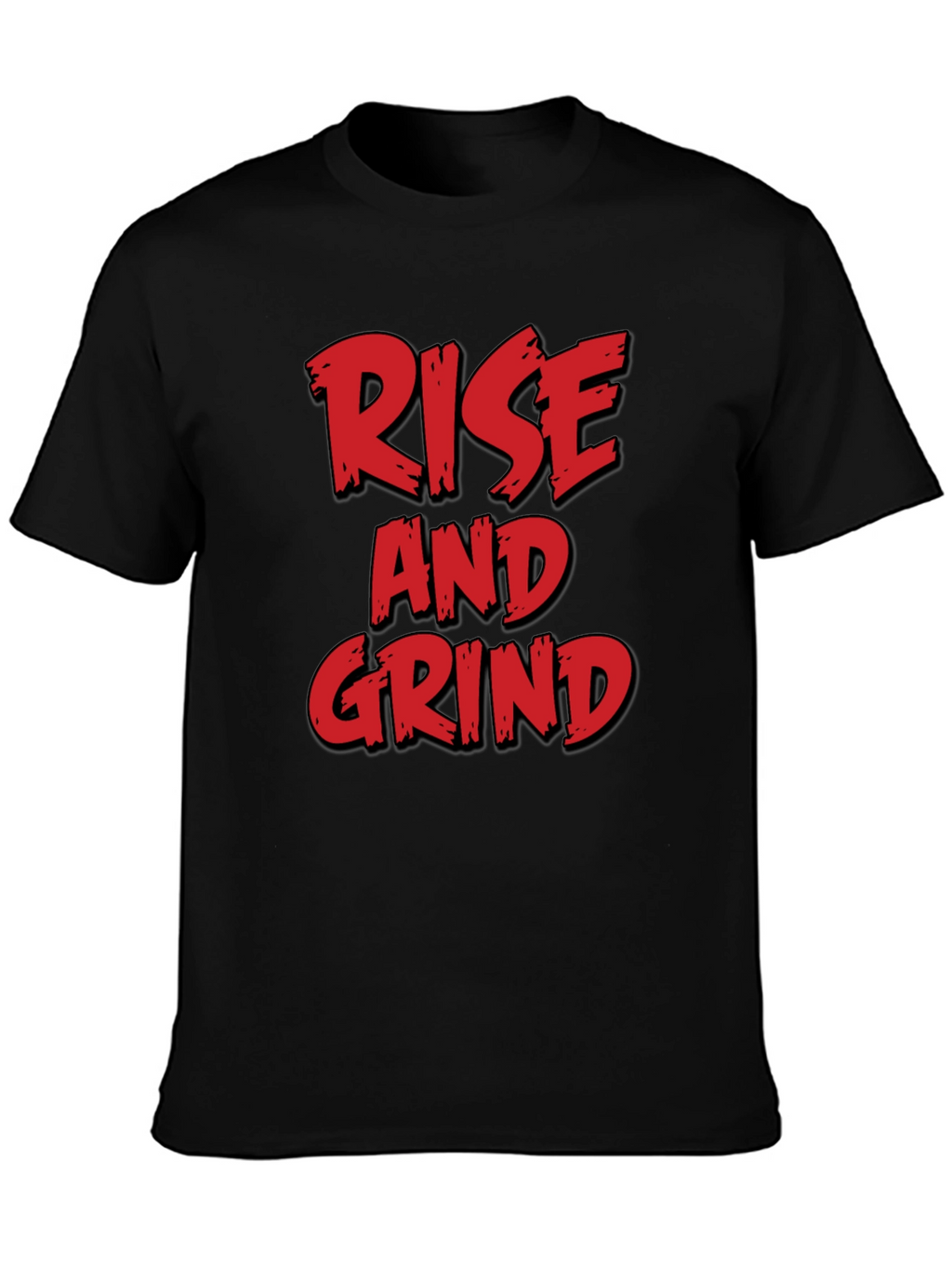 Rise and Grind Graphic Tee - Black T-Shirt
