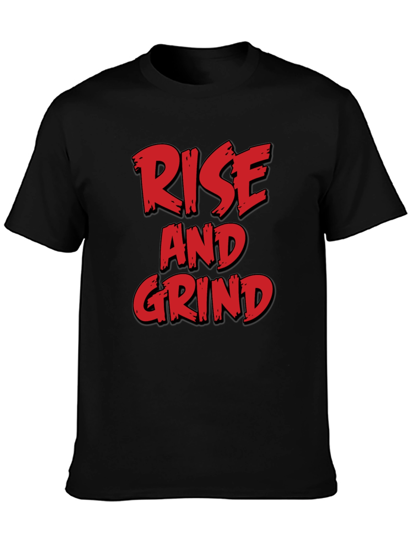 Rise and Grind Graphic Tee - Black T-Shirt