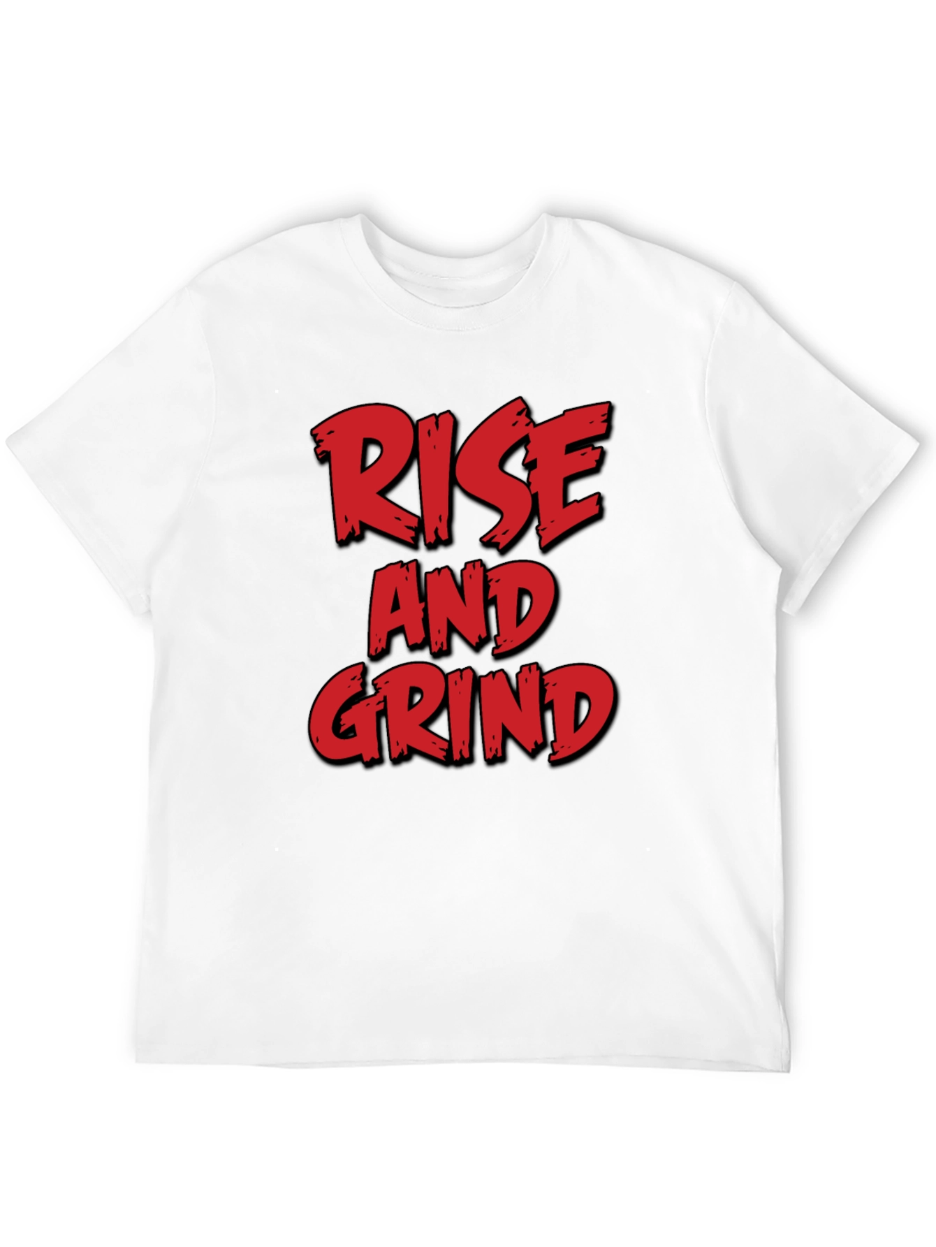 Rise and Grind Graphic Tee - Black T-Shirt