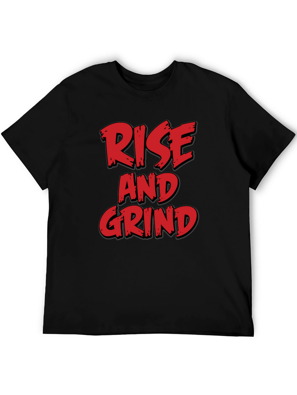 Rise and Grind Graphic Tee - Black T-Shirt