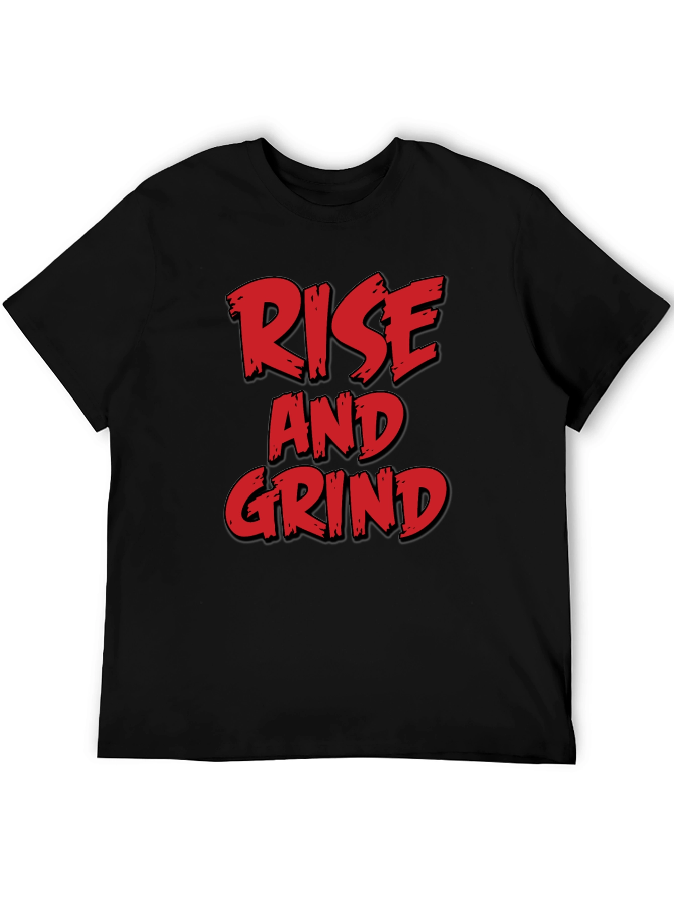 Rise and Grind Graphic Tee - Black T-Shirt