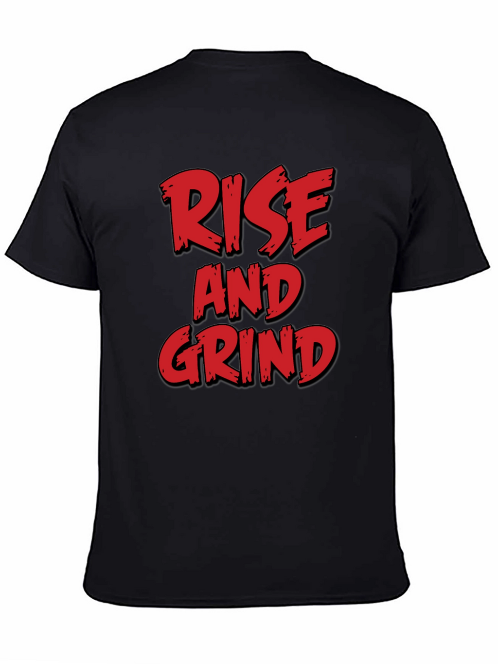 Rise and Grind Graphic Tee - Black T-Shirt