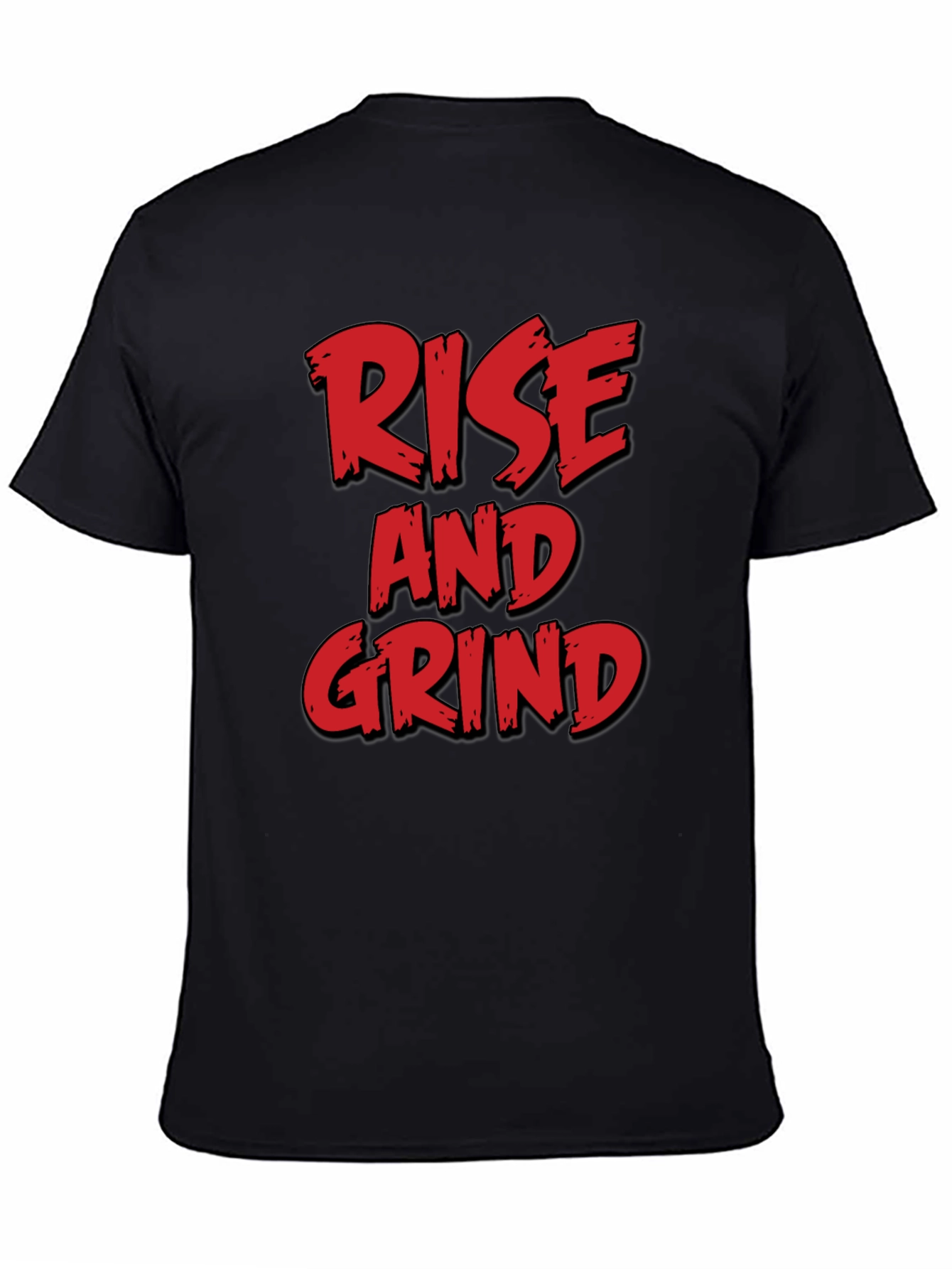 Rise and Grind Graphic Tee - Black T-Shirt