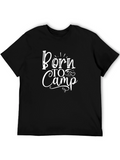 Born to Camp Graphic Tee - Camping Lover