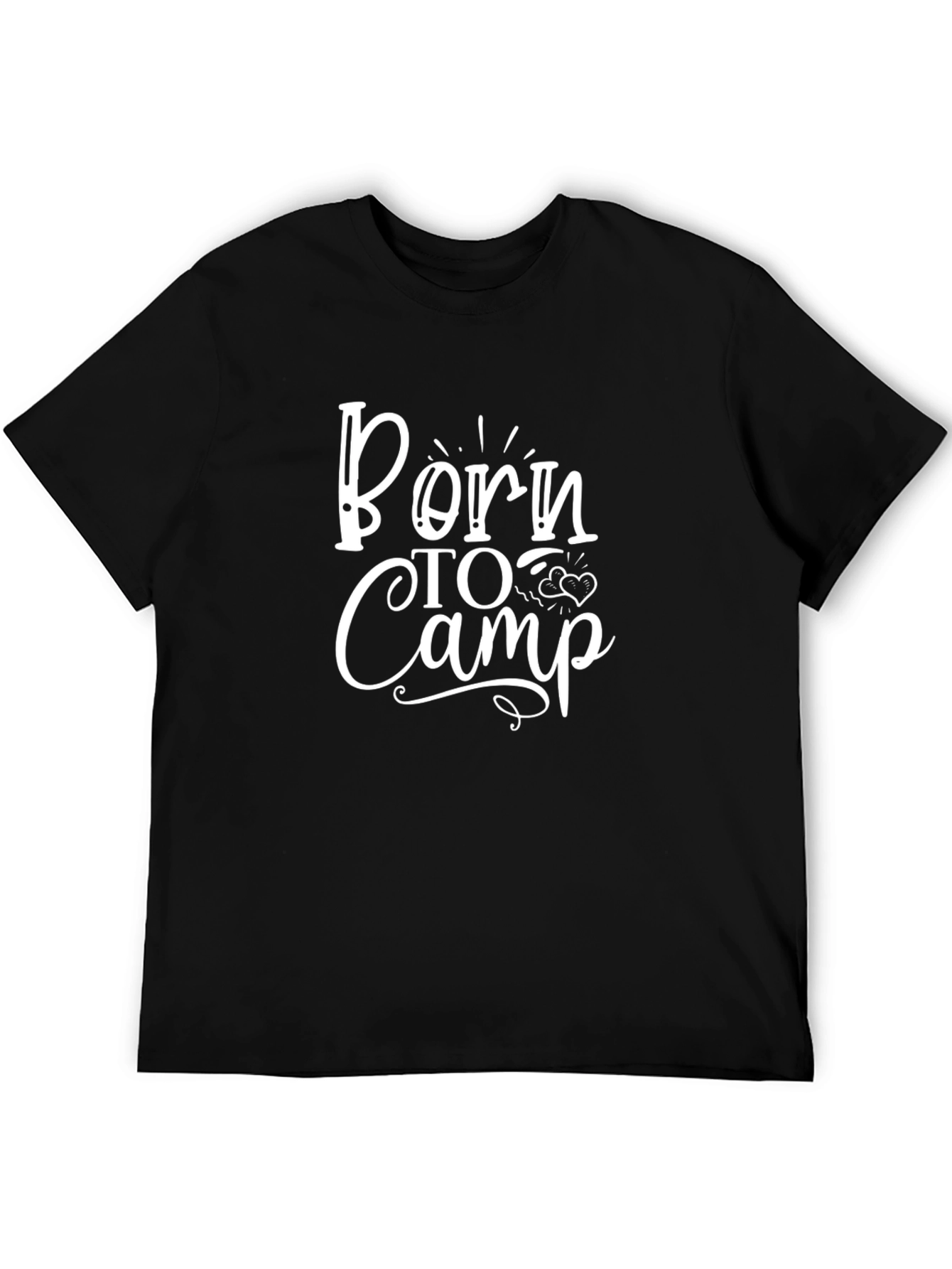 Born to Camp Graphic Tee - Camping Lover