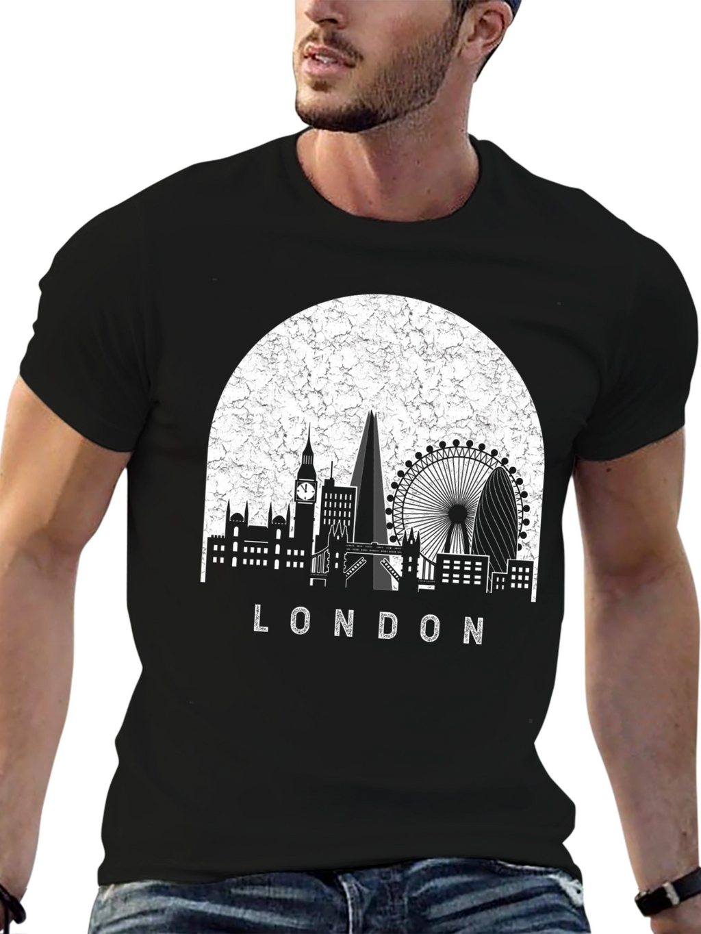 London Skyline Graphic T-Shirt