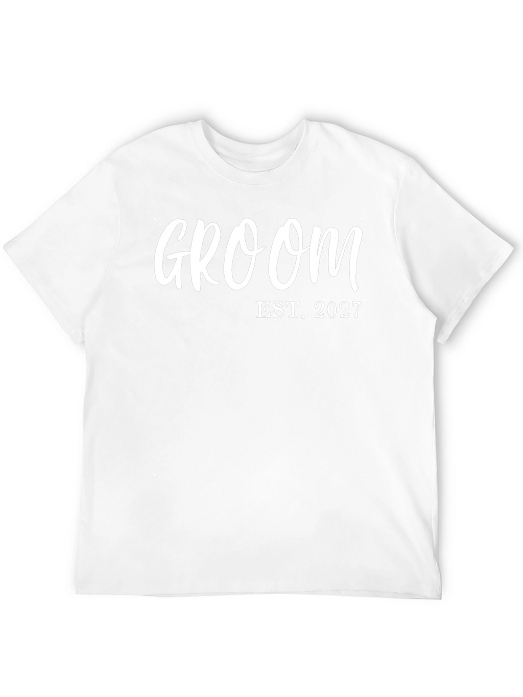 Groom Est. 2027 Wedding T-Shirt