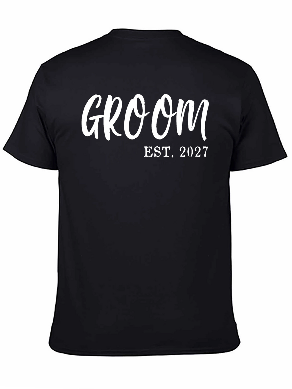 Groom Est. 2027 Wedding T-Shirt