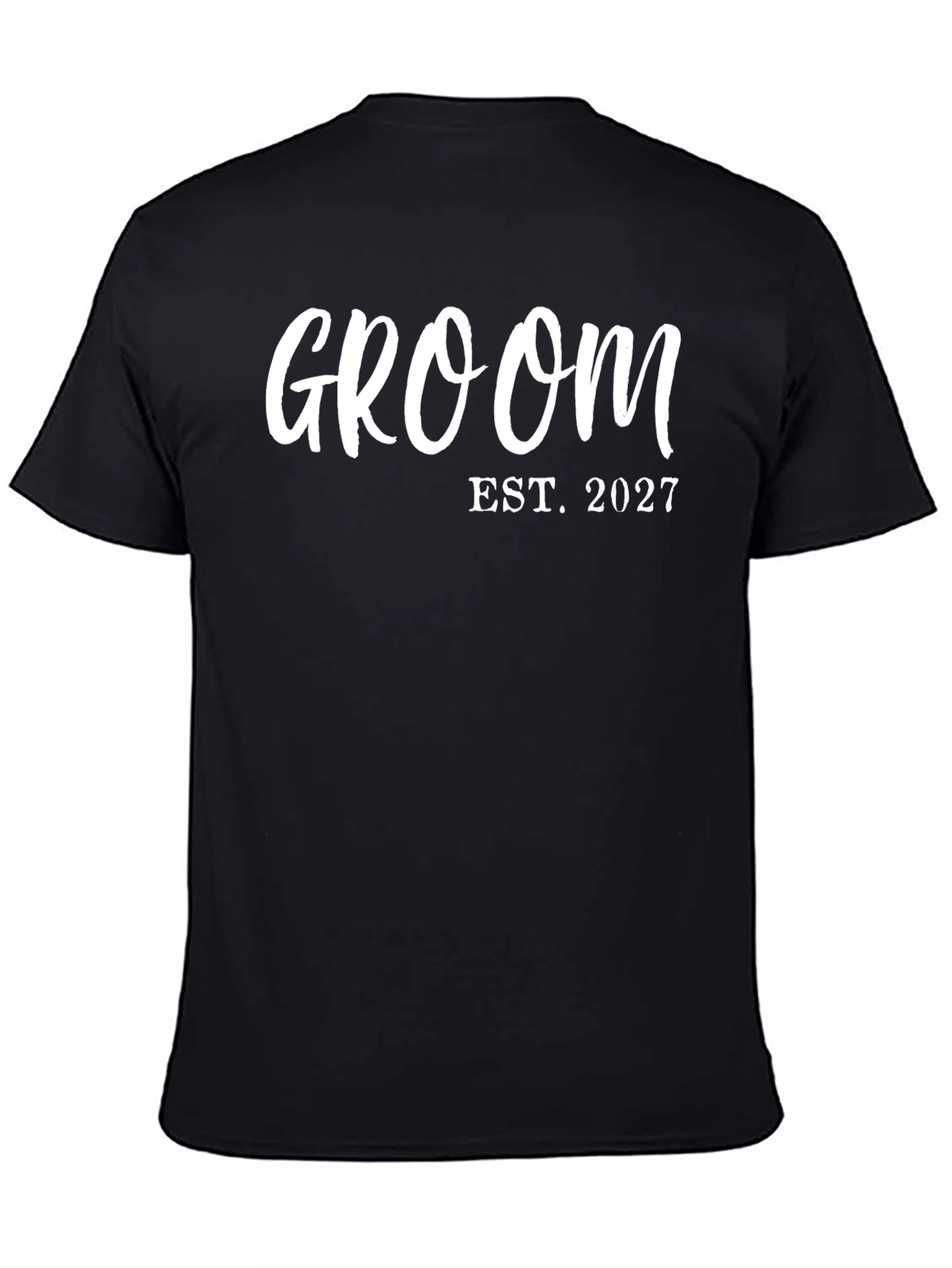 Groom Est. 2027 Wedding T-Shirt