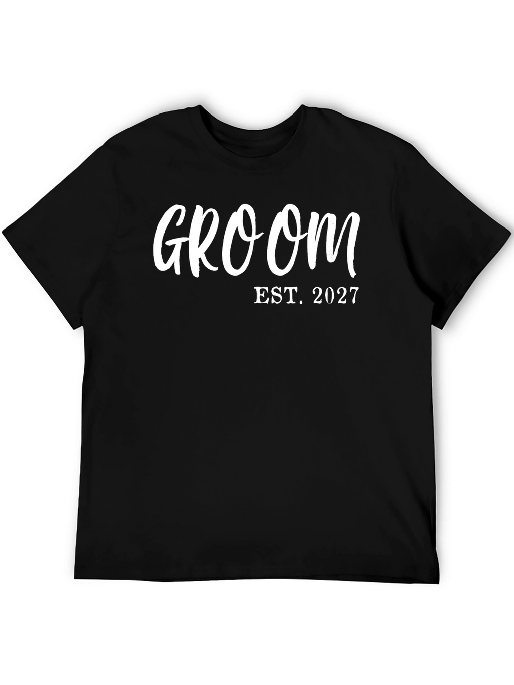 Groom Est. 2027 Wedding T-Shirt