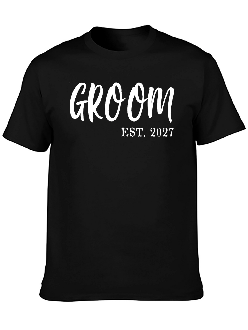 Groom Est. 2027 Wedding T-Shirt