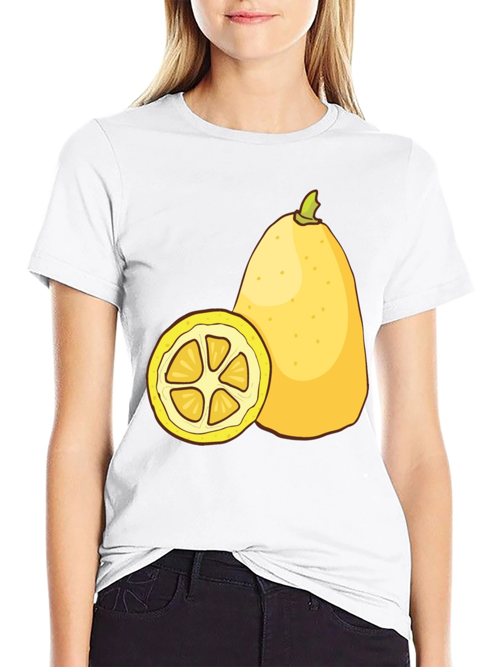 Citrus Fruit Graphic Tee - Refreshing Summer Style