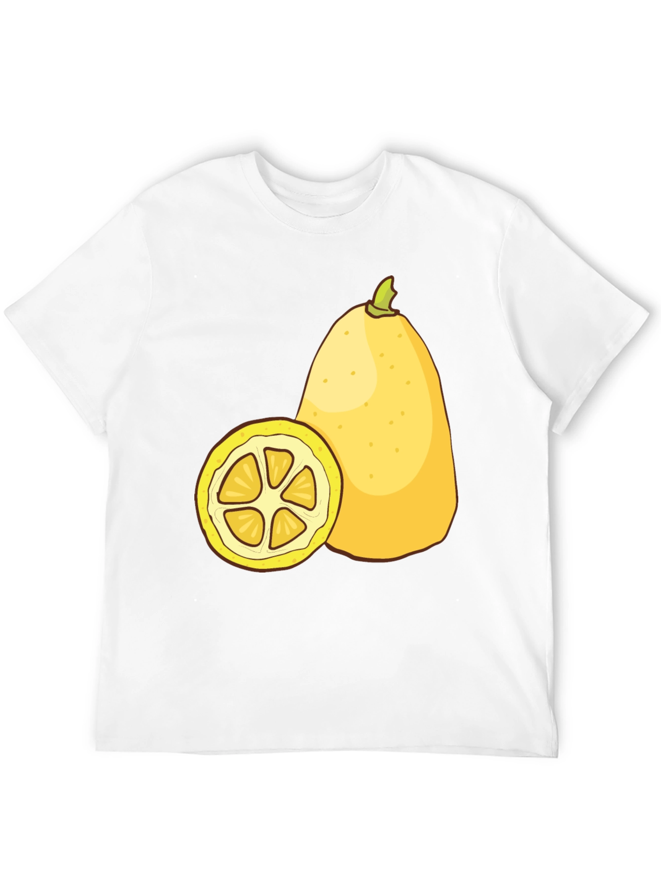 Citrus Fruit Graphic Tee - Refreshing Summer Style