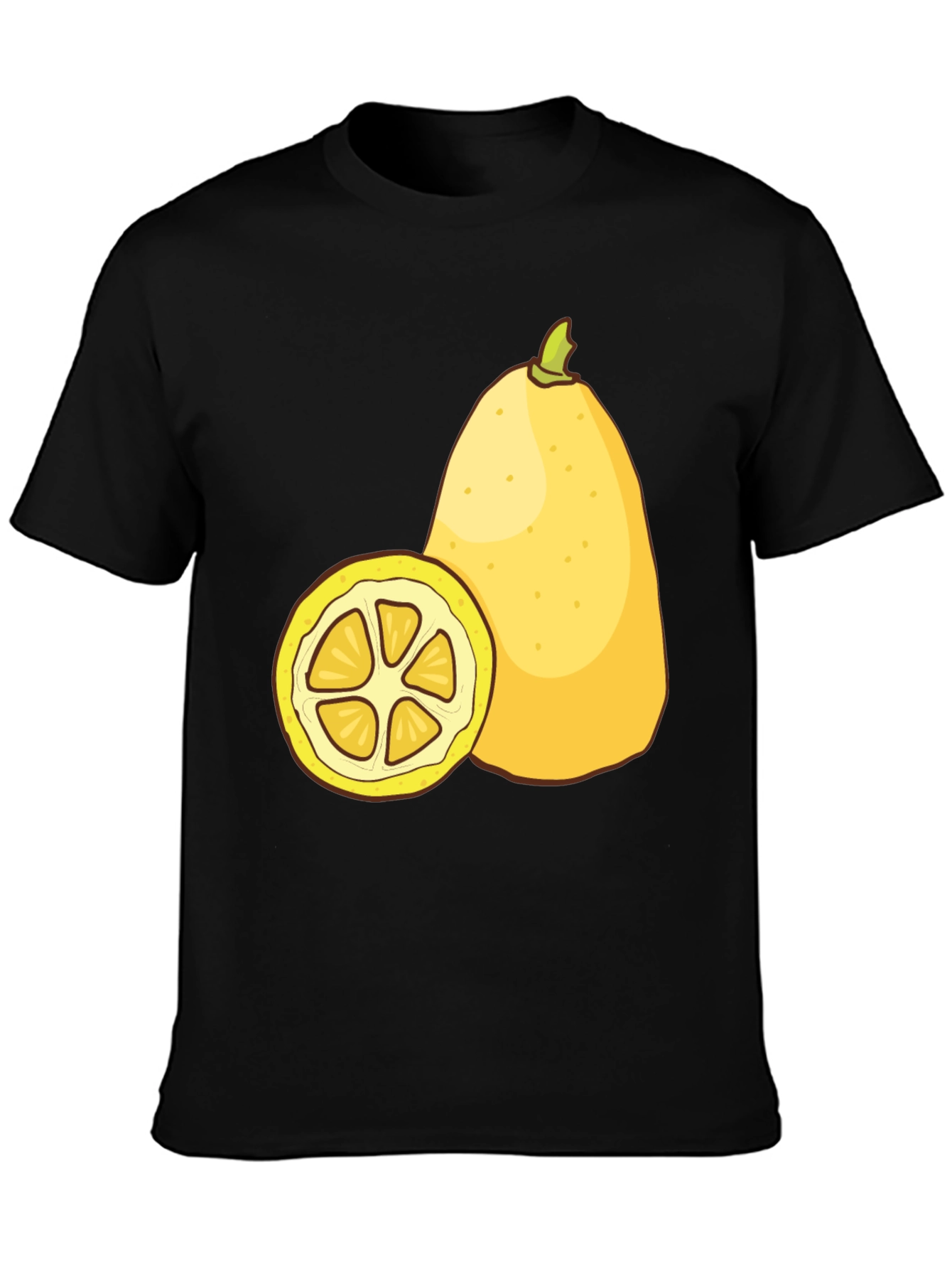 Citrus Fruit Graphic Tee - Refreshing Summer Style