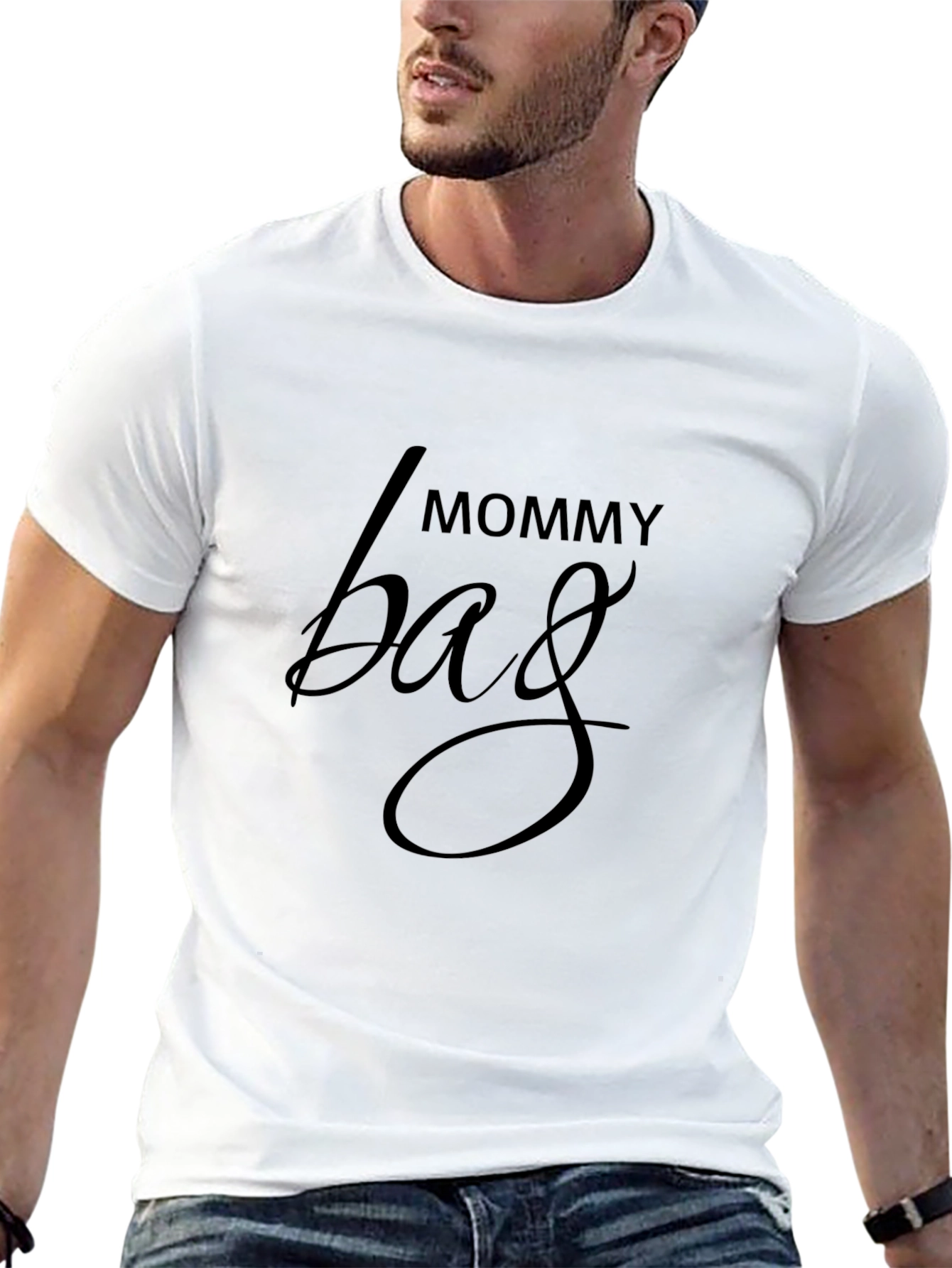 Mommy Bag Graphic Tee - Stylish Comfort