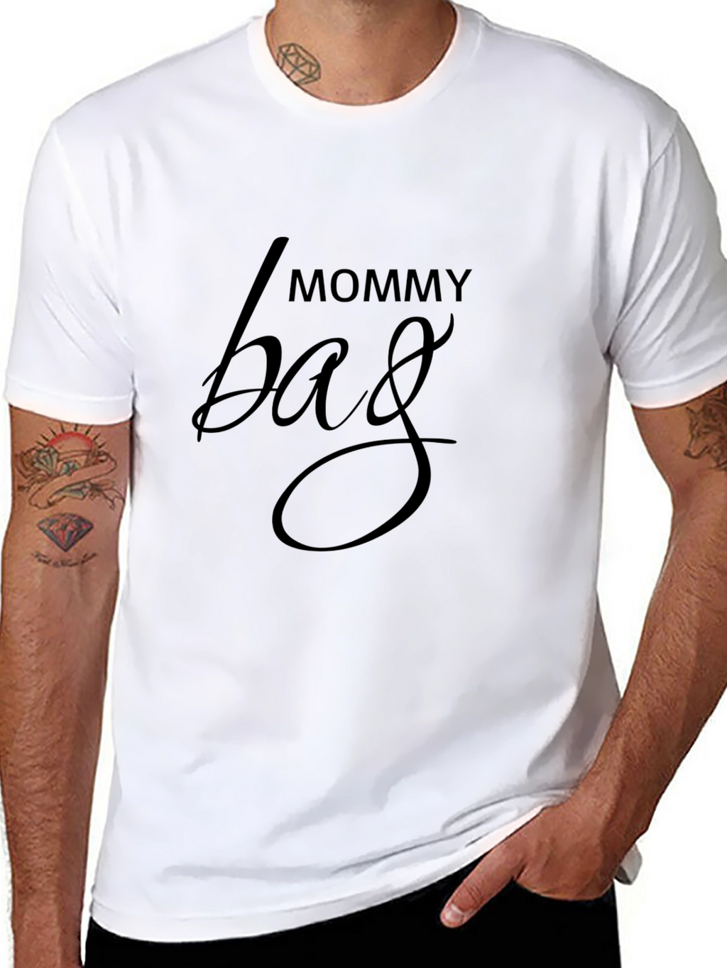 Mommy Bag Graphic Tee - Stylish Comfort