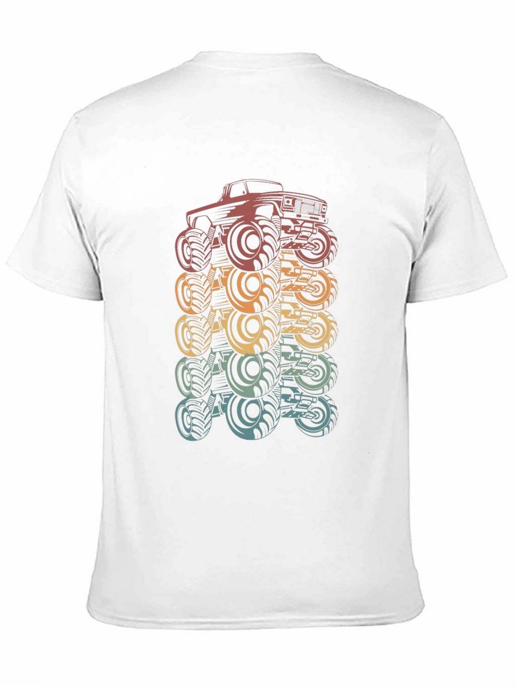 Retro Monster Truck Graphic T-Shirt