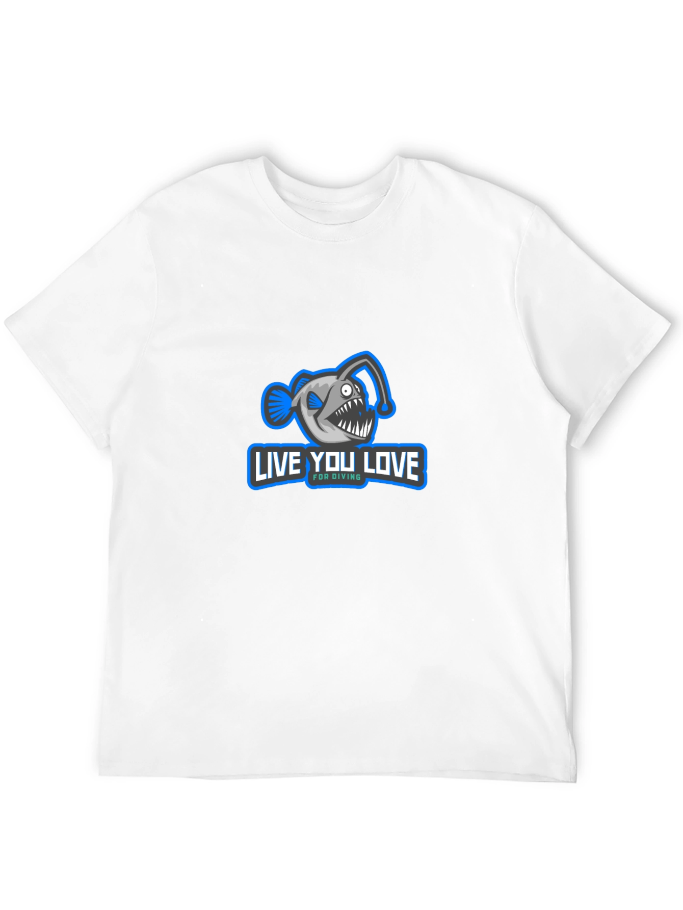 Live You Love Anglerfish Diving T-Shirt