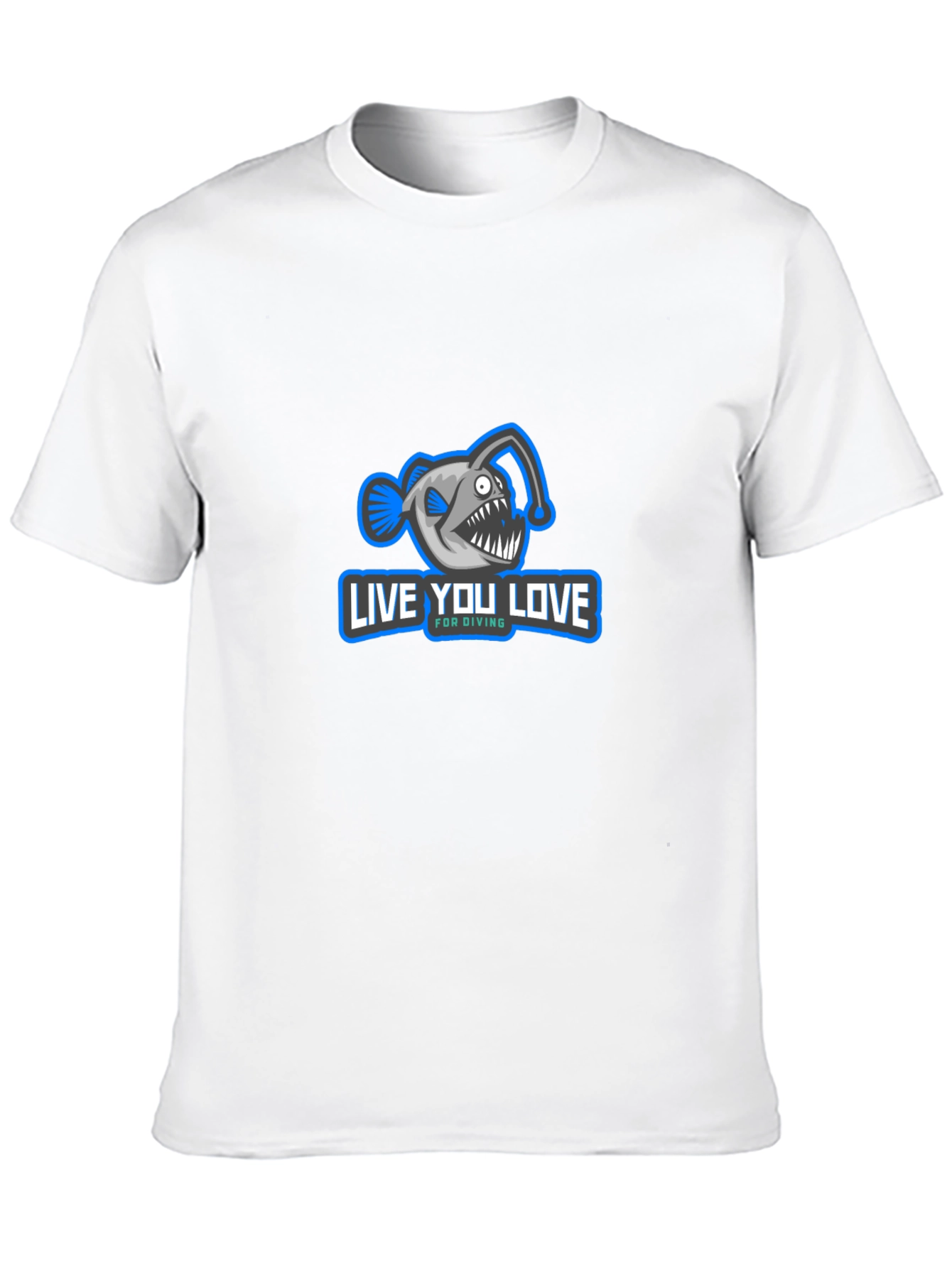 Live You Love Anglerfish Diving T-Shirt