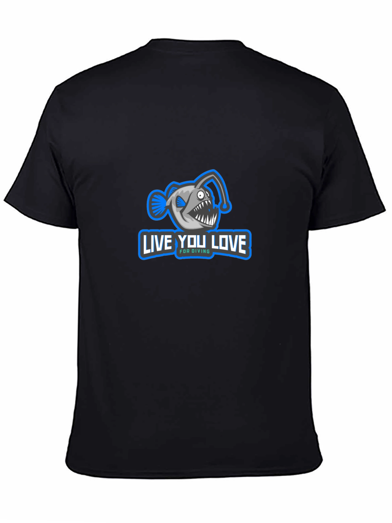 Live You Love Anglerfish Diving T-Shirt