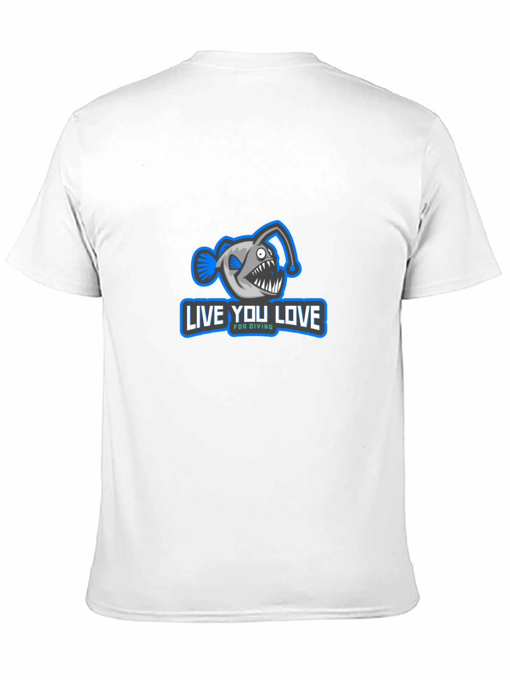 Live You Love Anglerfish Diving T-Shirt