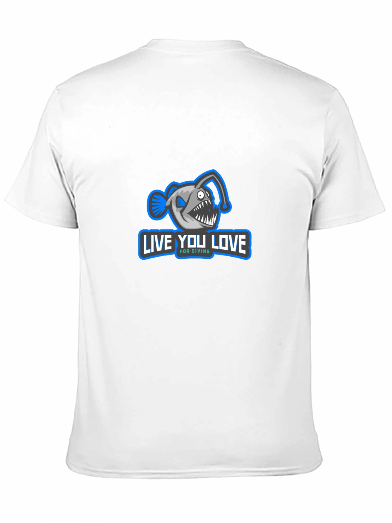Live You Love Anglerfish Diving T-Shirt