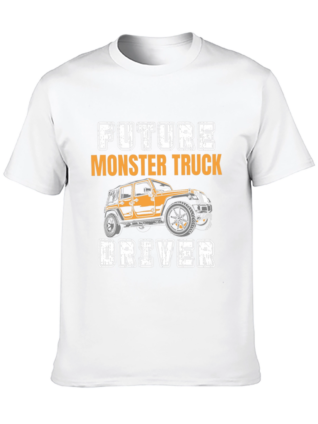 Future Monster Truck Driver Black Graphic Tee