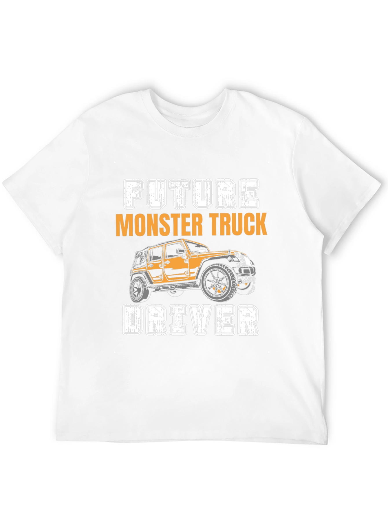 Future Monster Truck Driver Black Graphic Tee