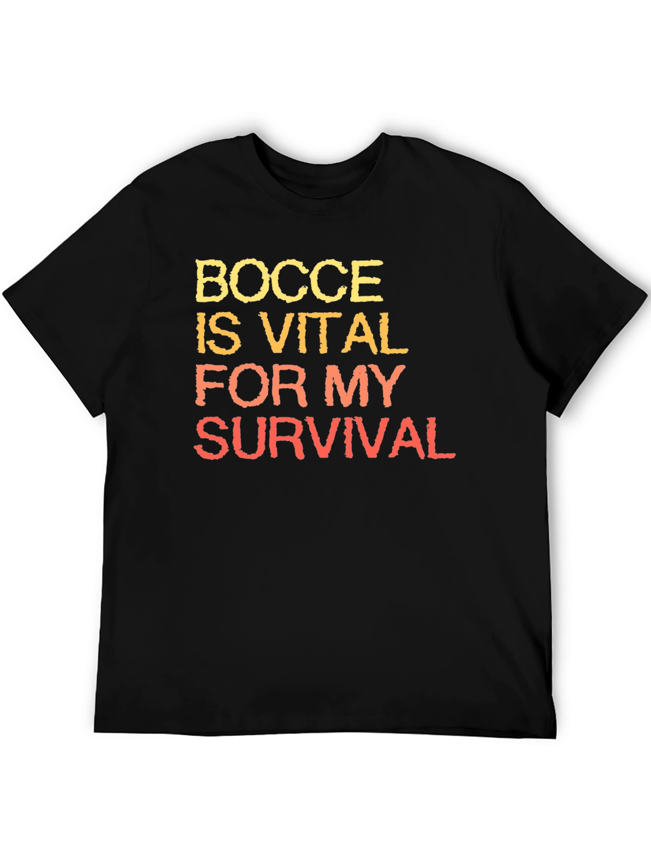 Bocce is Vital T-Shirt - Funny Bocce Ball Lover Tee