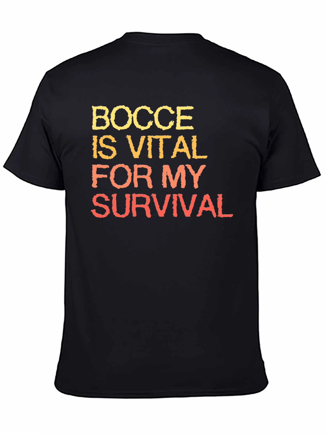 Bocce is Vital T-Shirt - Funny Bocce Ball Lover Tee