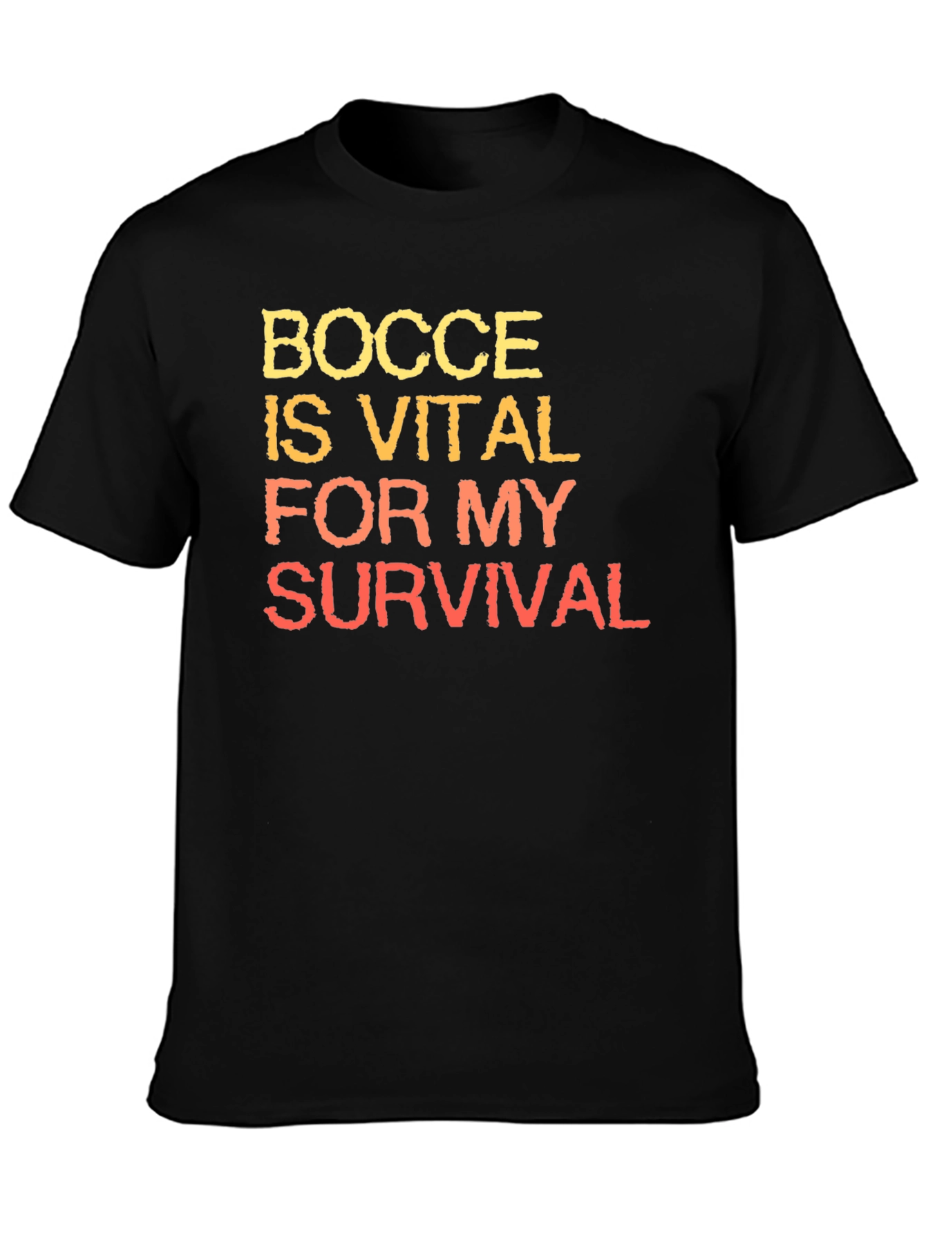Bocce is Vital T-Shirt - Funny Bocce Ball Lover Tee