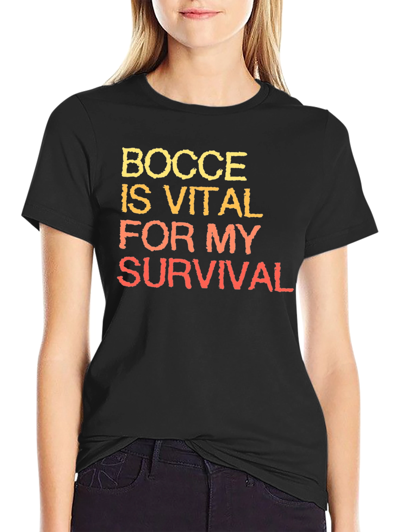 Bocce is Vital T-Shirt - Funny Bocce Ball Lover Tee