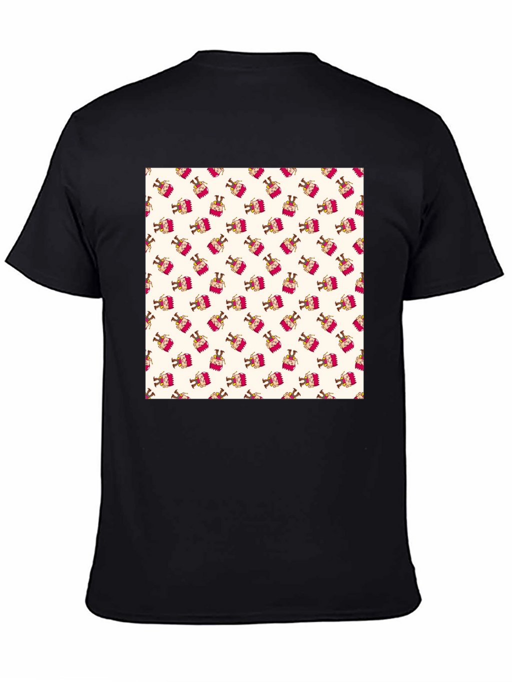 Patterned T-Shirt with Festive Design