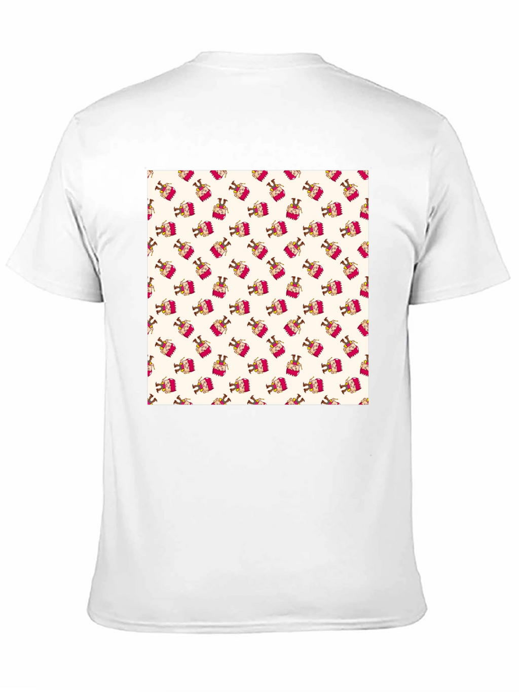 Patterned T-Shirt with Festive Design
