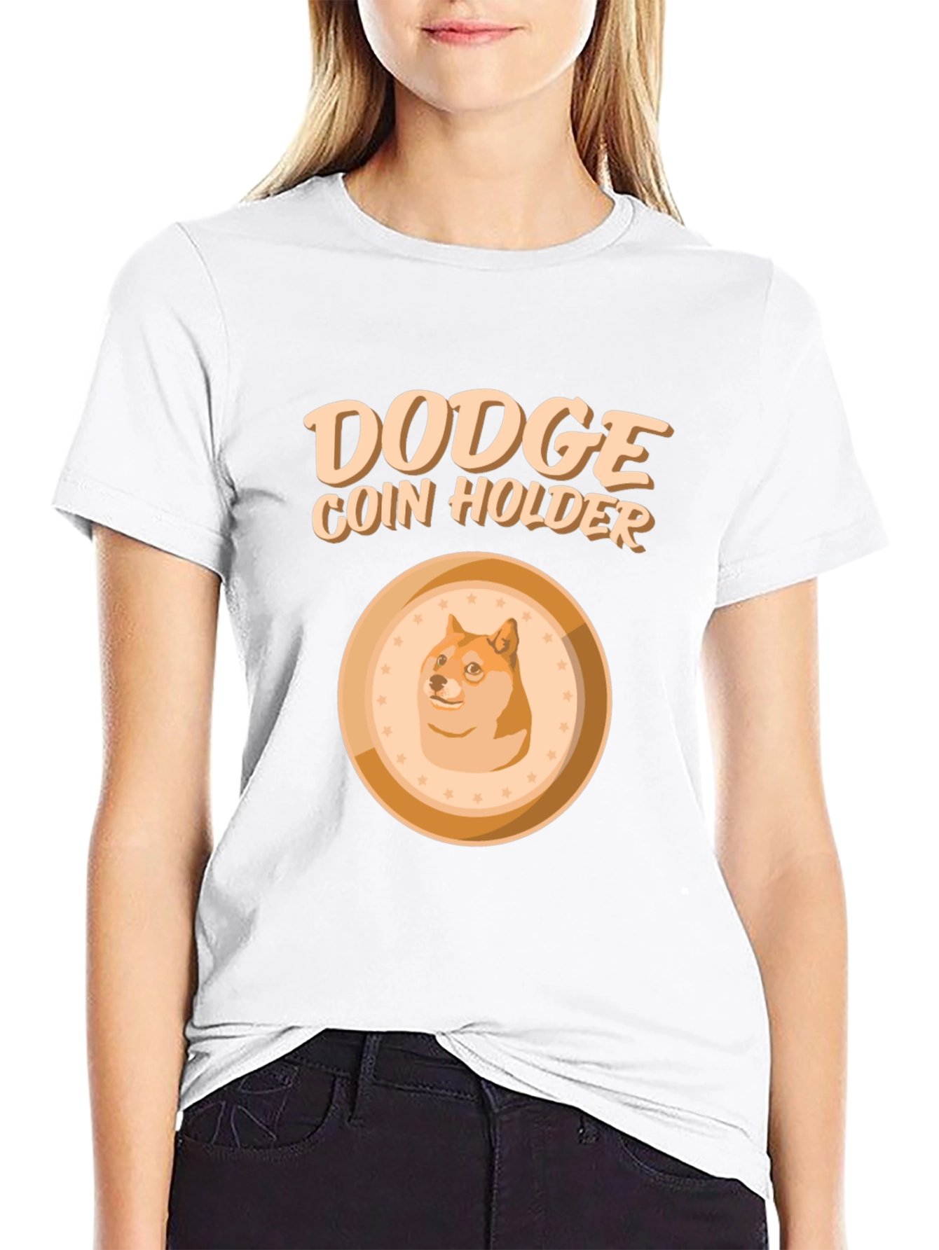 Dodge Coin Holder Black T-Shirt