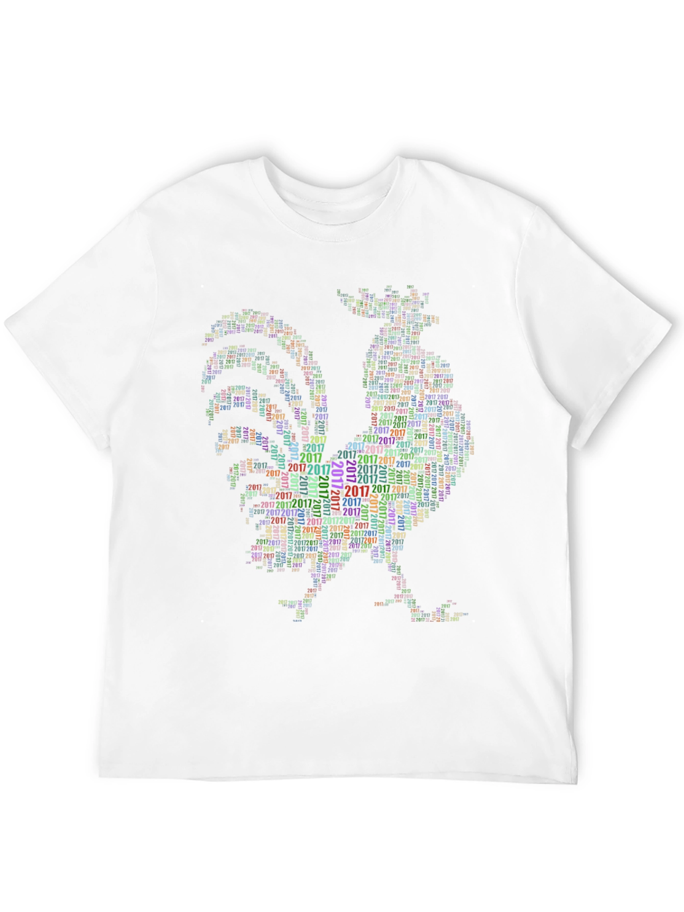 Year of the Rooster 2017 T-Shirt - Black
