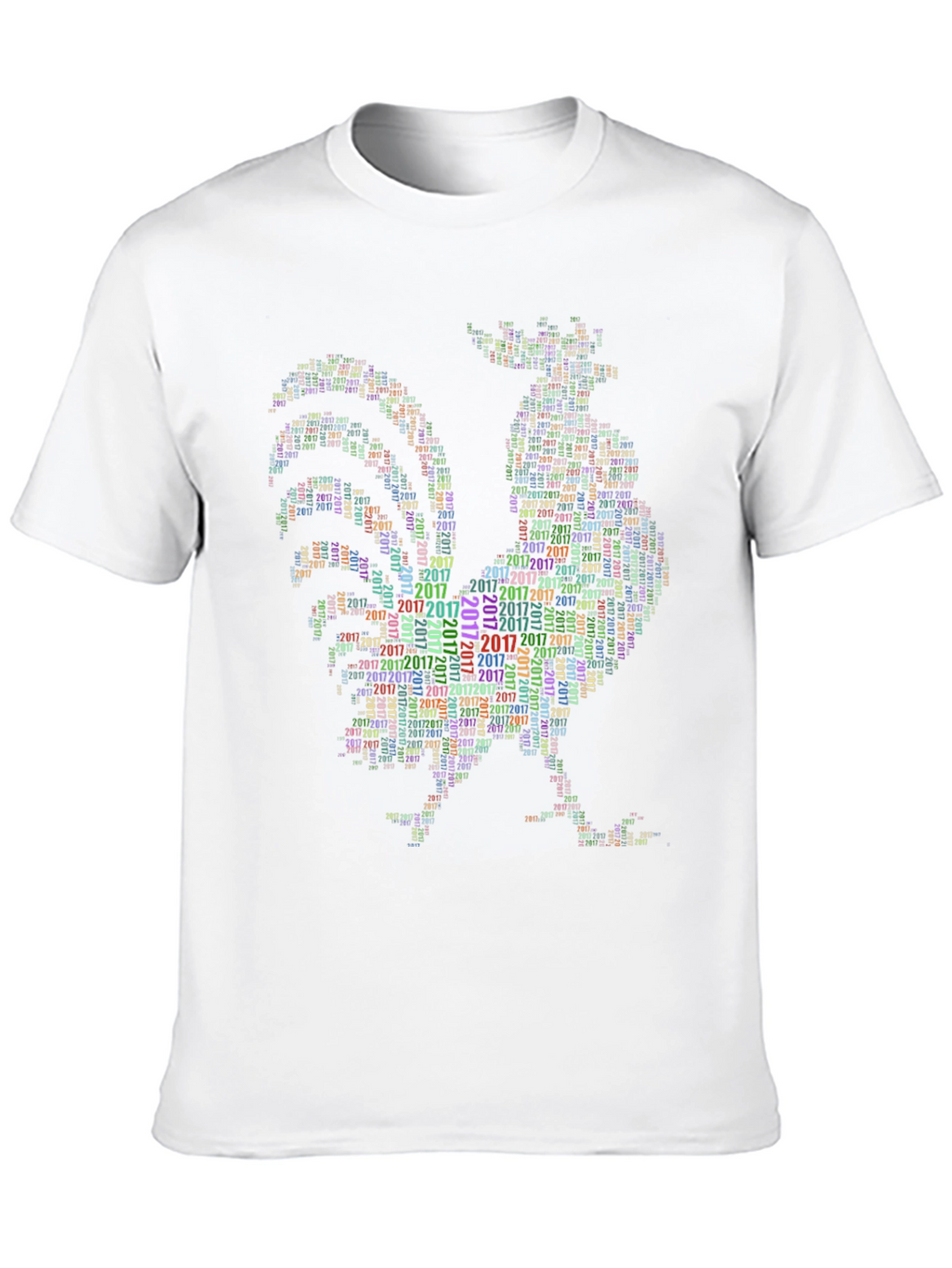 Year of the Rooster 2017 T-Shirt - Black