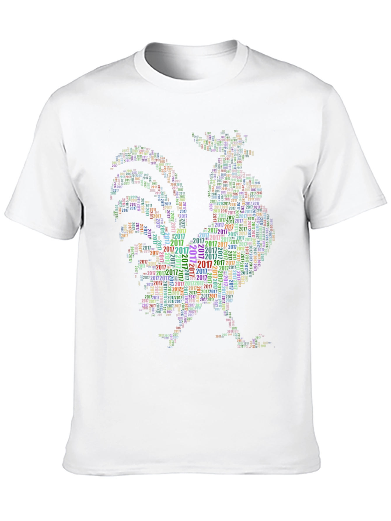 Year of the Rooster 2017 T-Shirt - Black