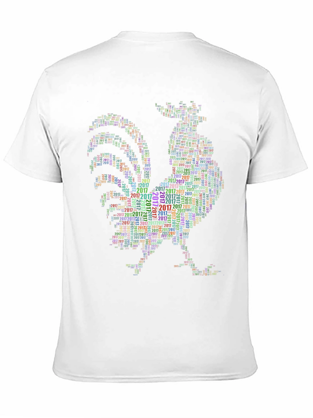 Year of the Rooster 2017 T-Shirt - Black