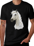 Horse T-Shirt - Unique Animal Design