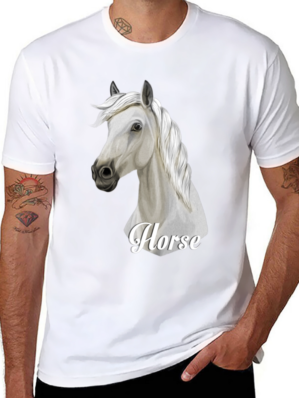 Horse T-Shirt - Unique Animal Design