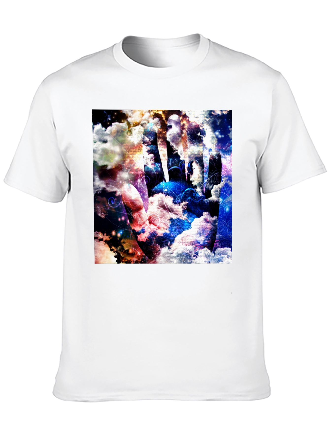 Surreal Hand Cloud Print Tee