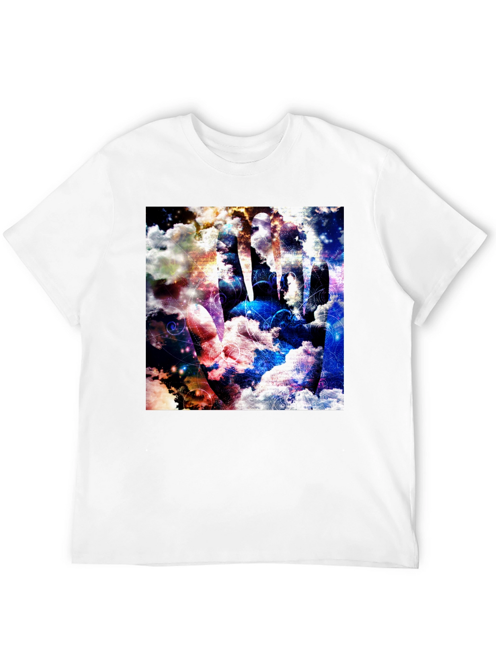 Surreal Hand Cloud Print Tee
