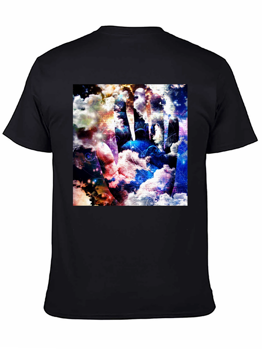 Surreal Hand Cloud Print Tee