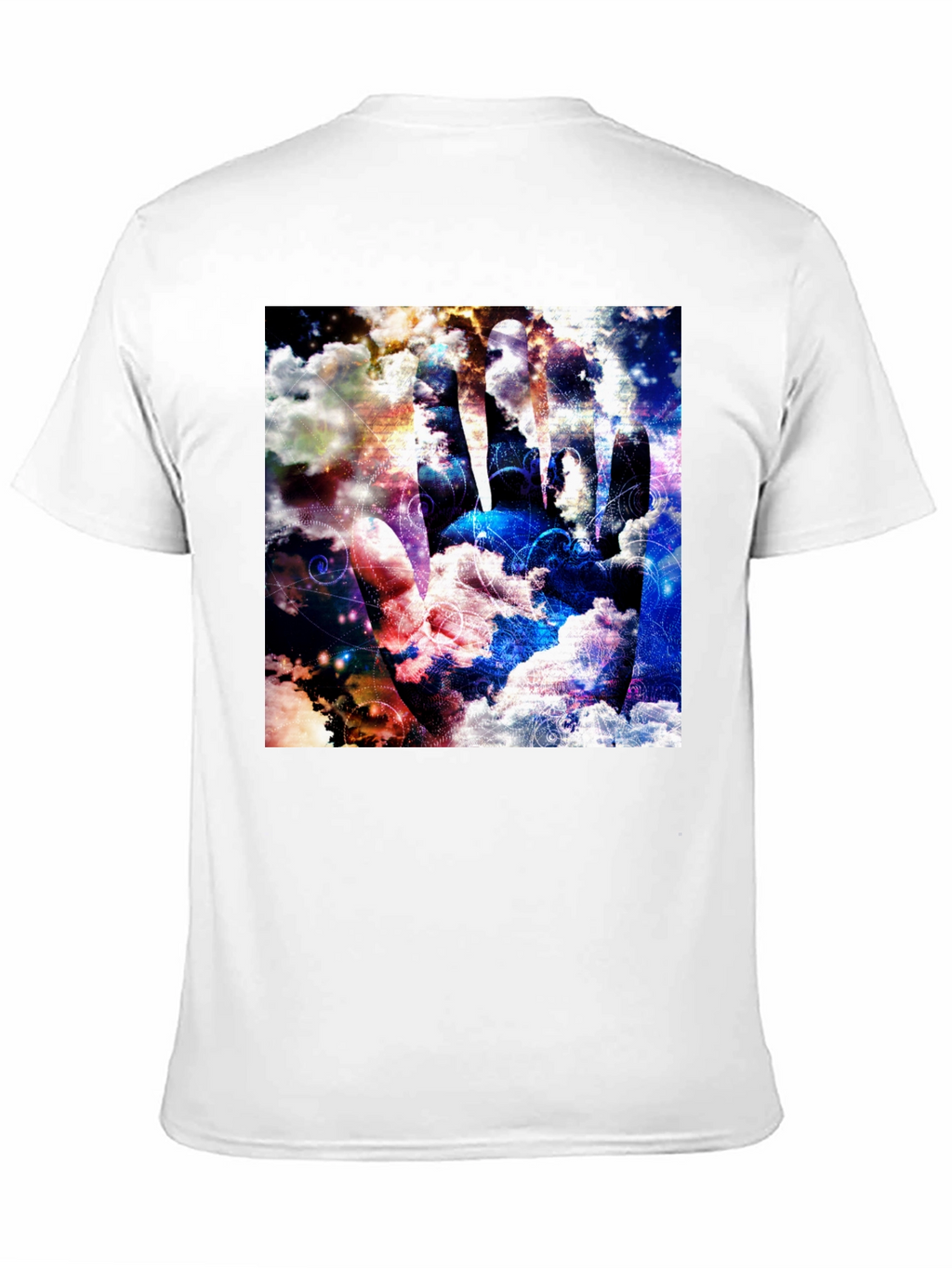 Surreal Hand Cloud Print Tee