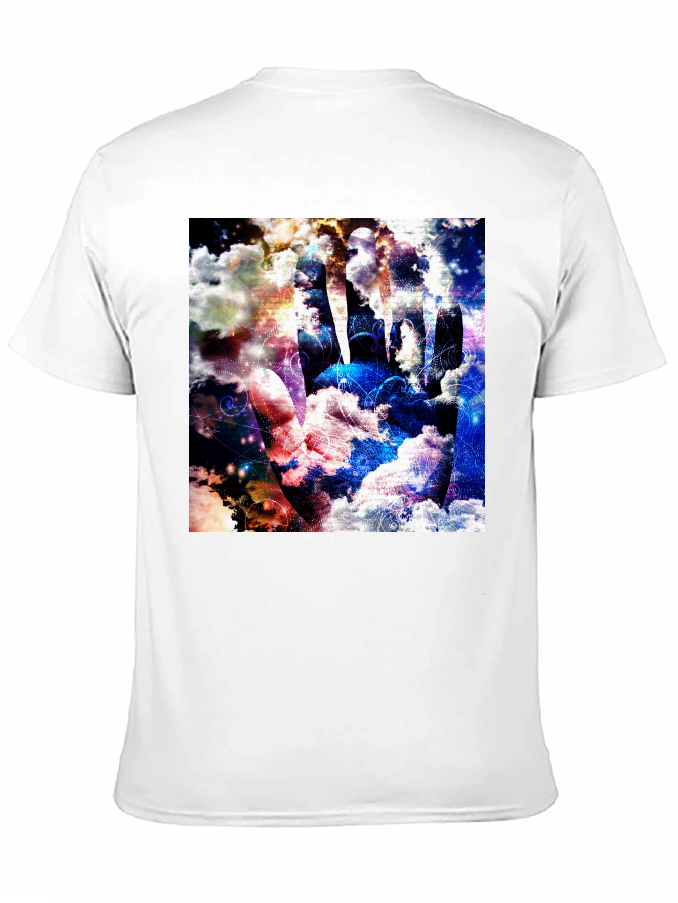 Surreal Hand Cloud Print Tee