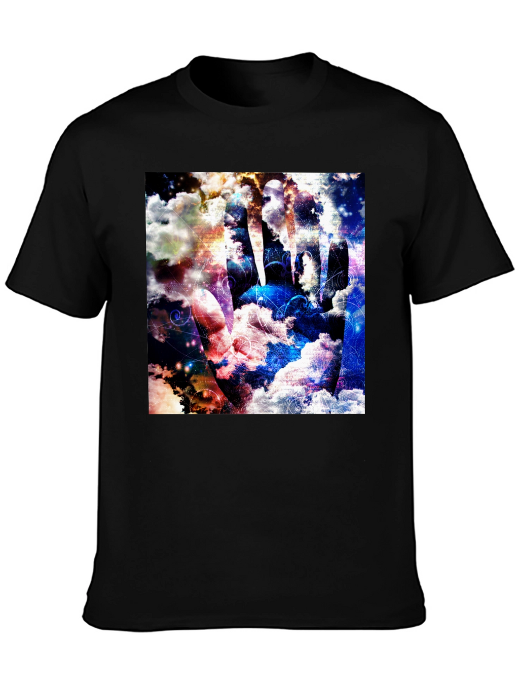 Surreal Hand Cloud Print Tee