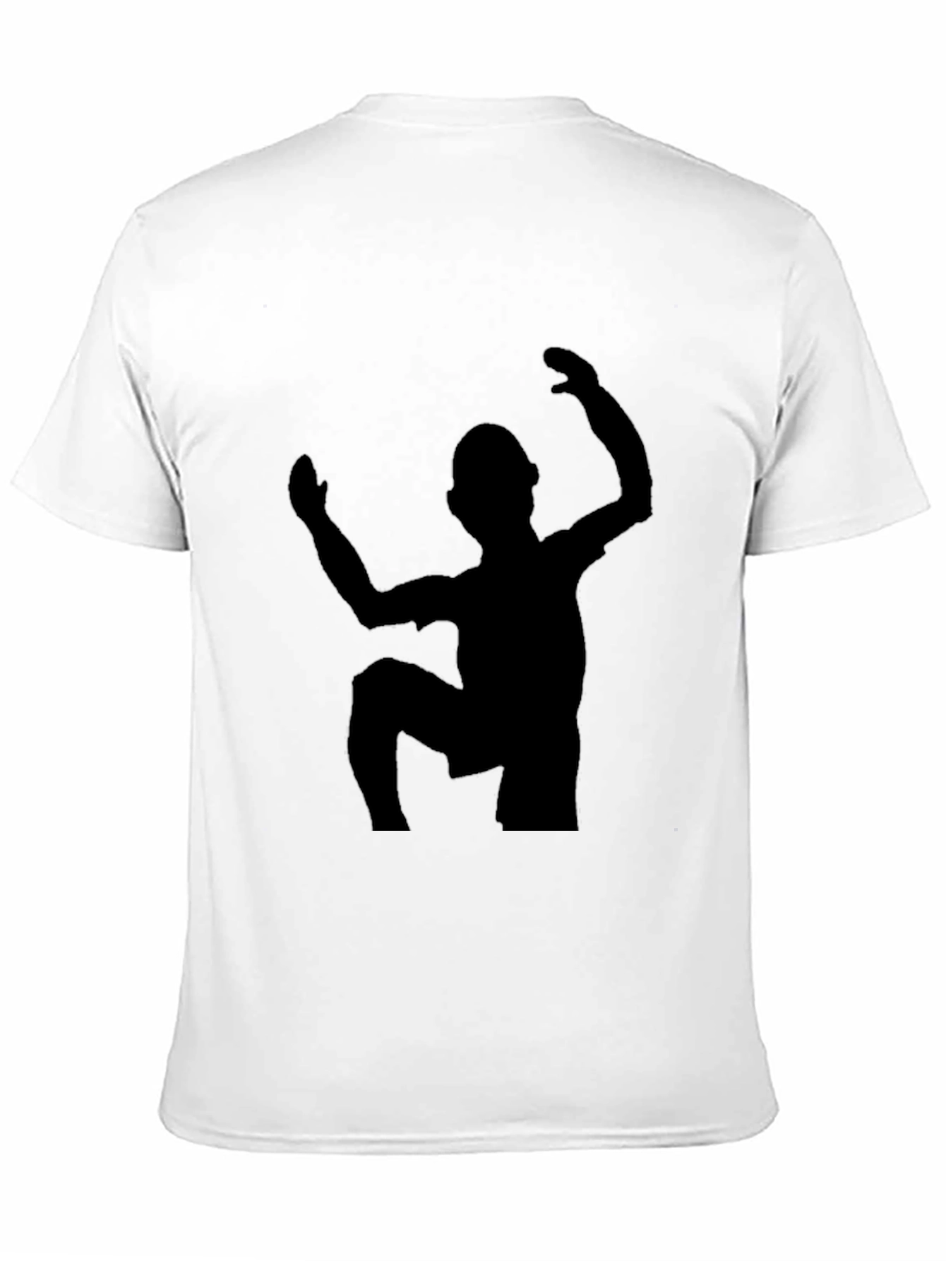 Silhouette Climber Graphic Tee - Unisex Black T-Shirt